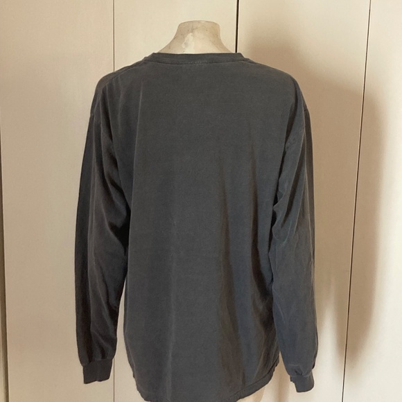 Magnolia Comfort Color Gray Long Sleeve T Shirt SIZE LARGE 100% Cotton Unisex - Picture 5 of 6